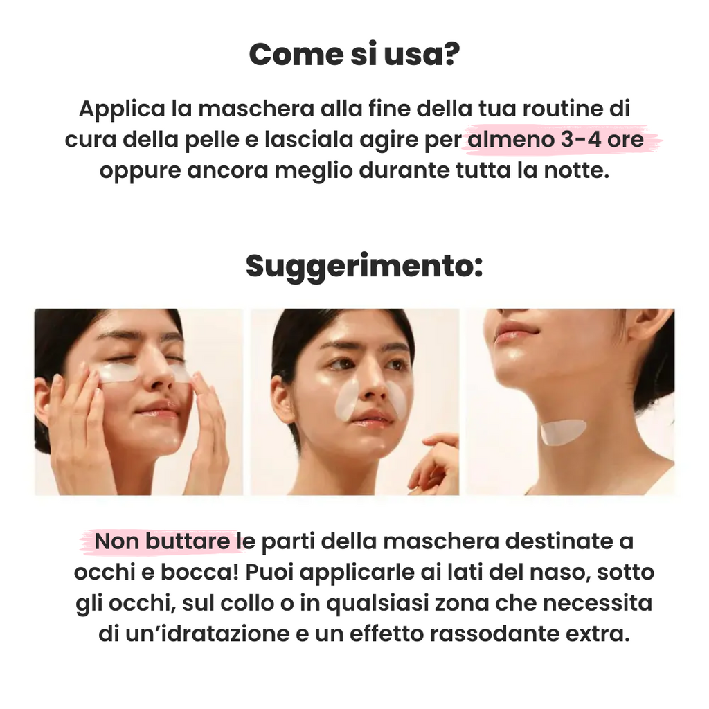 Maschera Viso al BIO-COLLAGENE